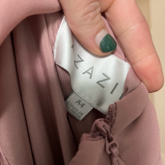 Azazie Everett in dusty rose - Picture 3 of 3